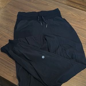 lululemon dance studio joggers, size 2, barely worn